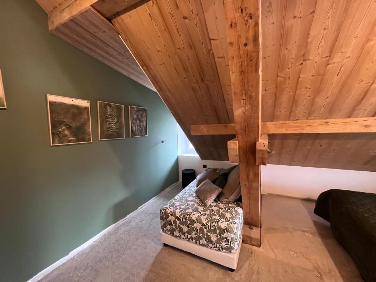 ブール・サン・モーリス Refuges Sous Les Toits Bed & Breakfast 部屋 写真