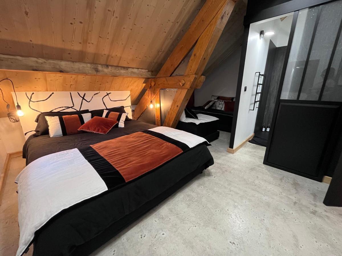 ブール・サン・モーリス Refuges Sous Les Toits Bed & Breakfast エクステリア 写真